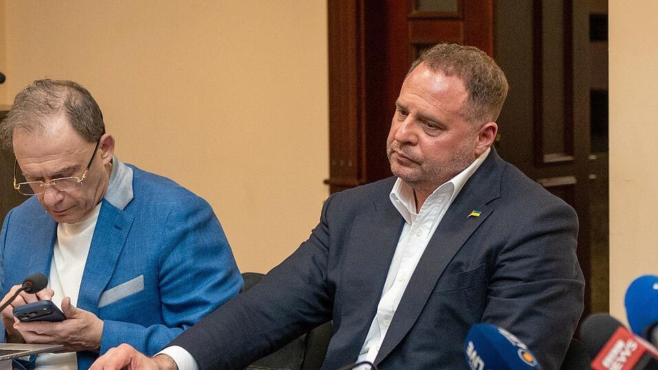 Andrij Jermak war die einst rechte Hand von Präsident Wolodymyr Selenskyj. (Archivfoto) Andrij Jermak war die einst rechte Hand von Präsident Wolodymyr Selenskyj. (Archivfoto)