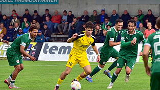 Vilzing mit Leopold Nik will endlich den einen noch f&uuml;r den Klassenerhalt ben&ouml;tigten Dreier einfahren.
