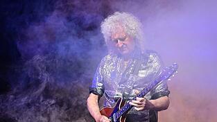 Weltberühmt, aber kein Solo ohne Fehler: Brian May stört sich nicht daran.