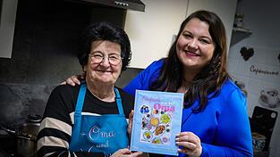 Von der K&uuml;che in die Sozialen Medien - und jetzt in ein Kochbuch: Die Rezepte von Vanessa und ihrer Oma Annemarie sind jetzt auch dort zu lesen.