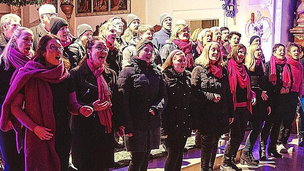 Das Ensemble Marcanto bei einem seiner Adventskonzerte.