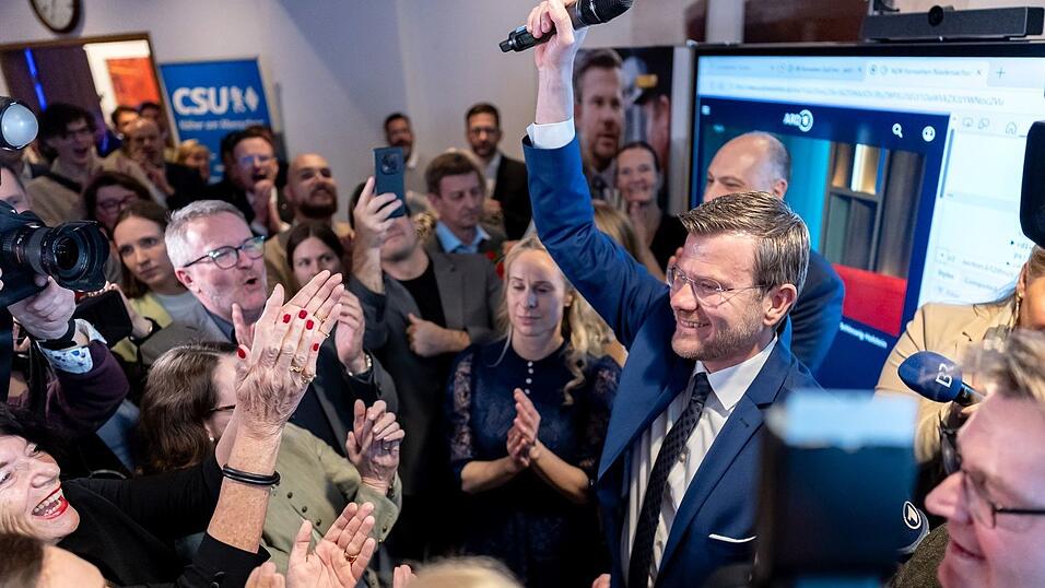 CSU-Amtsinhaber Marcus K&ouml;nig setzte sich in N&uuml;rnberg durch.