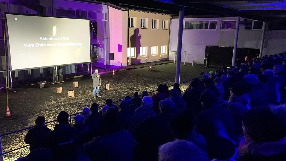 Eindrücke von der Veranstaltuung zur Filmpremiere von 'Aidenbach 1706: Vom Ende einer Volkserhebung'.