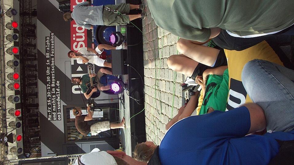 Blick hinter die Kulissen bei on3-südwild. (Foto: Meike Weinzierl) Blick hinter die Kulissen bei on3-südwild. (Foto: Meike Weinzierl)