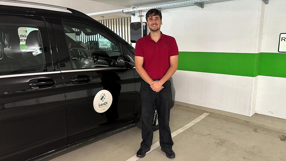 LZ-Praktikant Umut Sener nutzte den LanDi bisher rund 70 Mal.