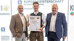 Andreas Lengsfeld bei der Siegerehrung