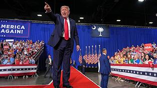 Trump sieht sich als wichtigen Faktor im Wahlkampf. (Archivbild) Trump sieht sich als wichtigen Faktor im Wahlkampf. (Archivbild)