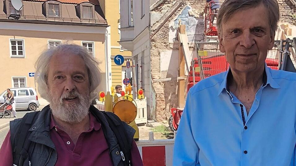 Udo Siefken freut sich, dass sich beim Uhrmacherhäusl etwas tut. Udo Siefken freut sich, dass sich beim Uhrmacherhäusl etwas tut.