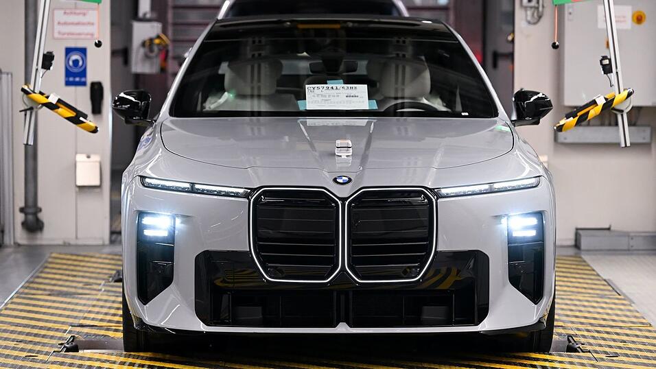 Die neue BMW 7er-Modellreihe wird im Werk Dingolfing gefertigt.