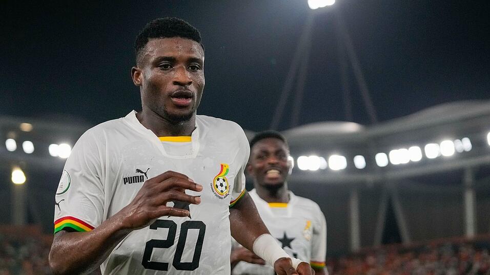 Tottenham-Star Mohammed Kudus hat mit Ghana den Sprung zur WM geschafft. (Archivbild)