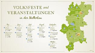 Von Mai bis Oktober ist in der Hallertau wieder einiges geboten. Von Mai bis Oktober ist in der Hallertau wieder einiges geboten.