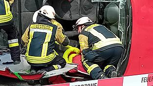 Eine Person musste geborgen werden.