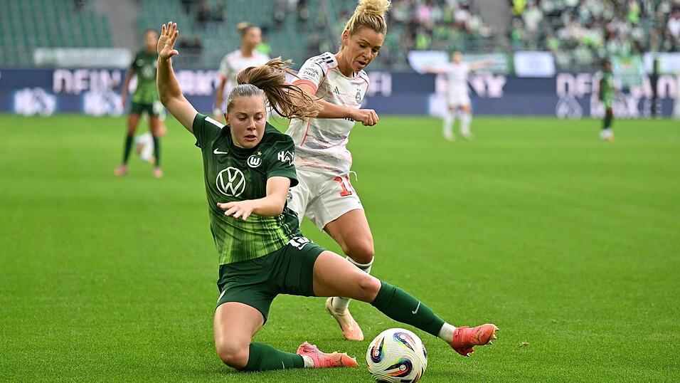 Wer macht es diesmal? Linda Dallmann (r) ist mit dem FC Bayern gegen Wolfsburg favorisiert. (Archivbild) Wer macht es diesmal? Linda Dallmann (r) ist mit dem FC Bayern gegen Wolfsburg favorisiert. (Archivbild)
