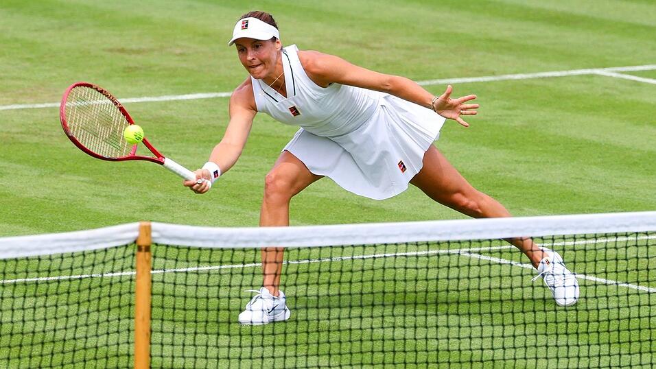 Nur zwei Tage nach dem Finale von Eastbourne war Tatjana Maria in Wimbledon im Einsatz.