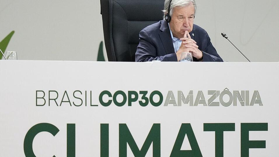 Ernster Warner: UN-Generalsekret&auml;r Guterres