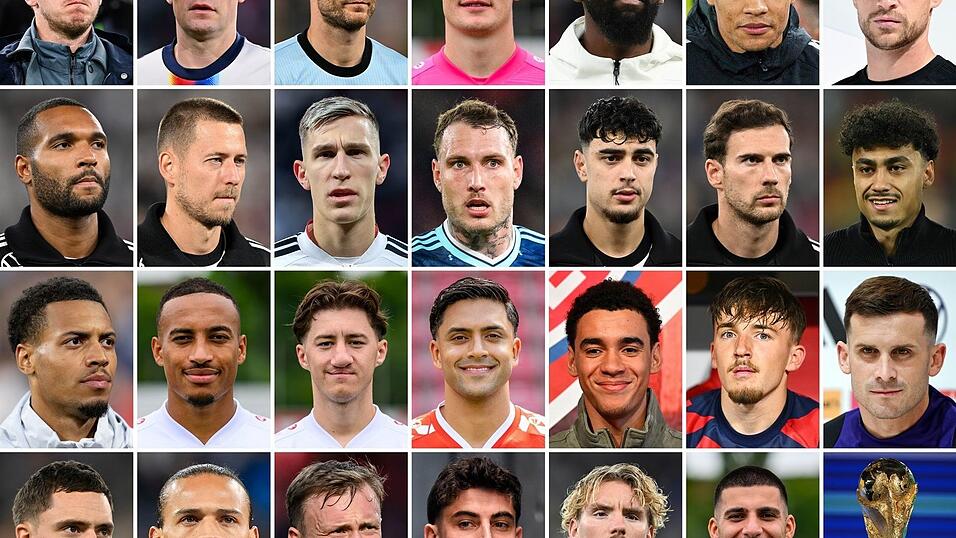 26 Spieler hat Julian Nagelsmann in seinem WM-Kader berufen. (Archivbild)