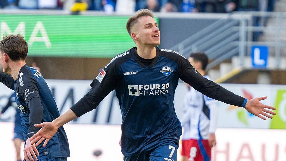 Traf gegen seinen Ex-Club: Paderborns Filip Bilbija.