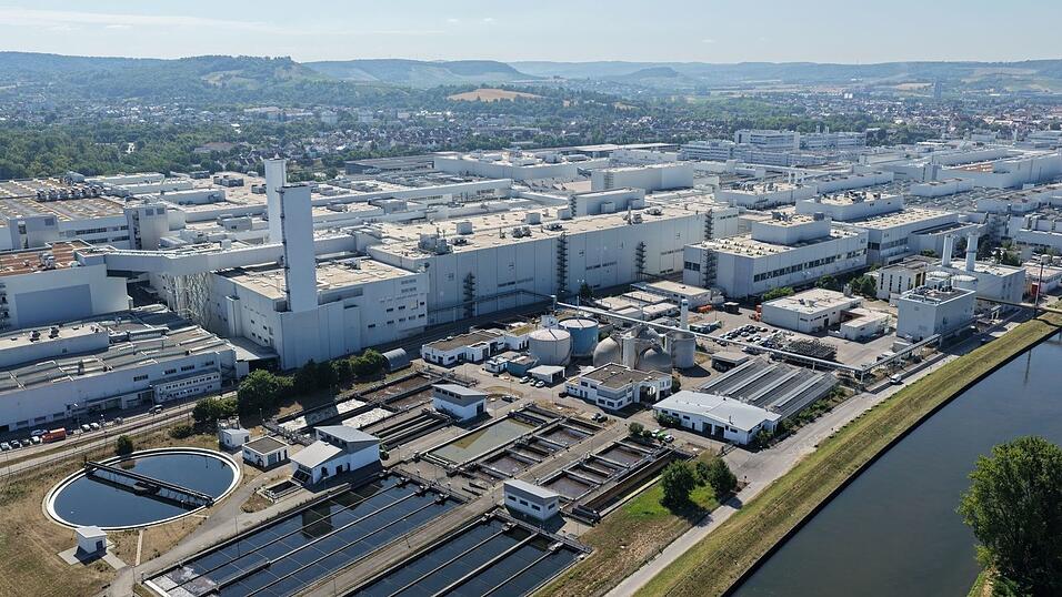 Blick auf das Audi-Werk in Neckarsulm. (Archivbild)
