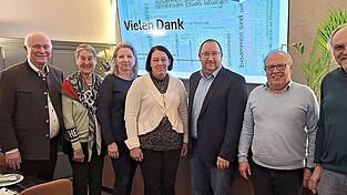 Die Verantwortlichen des F&ouml;rdervereins freuen sich &uuml;ber den Zuspruch und die Unterst&uuml;tzung von au&szlig;en.