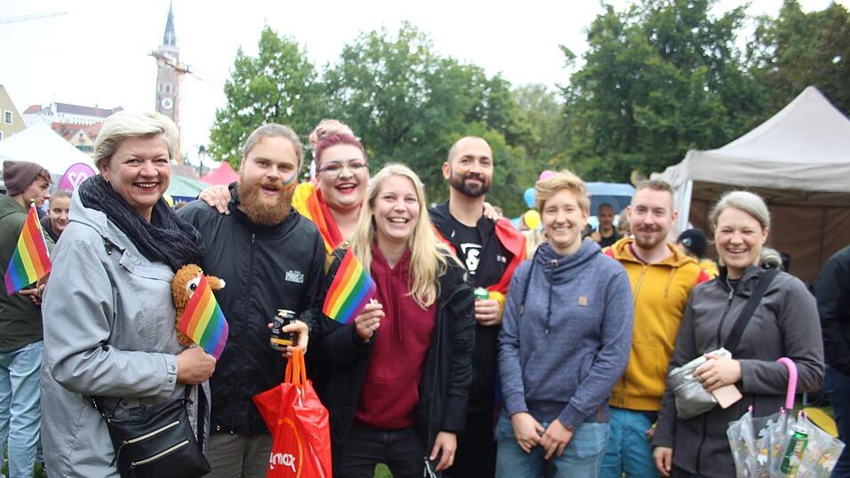In Landshut fand am Samstag der Christopher Street Day statt.