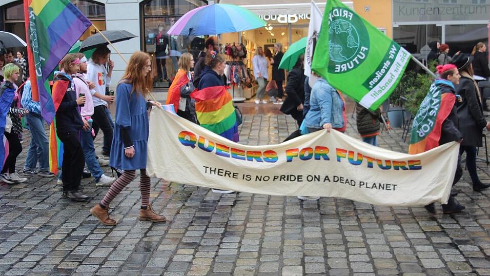In Landshut fand am Samstag der Christopher Street Day statt.