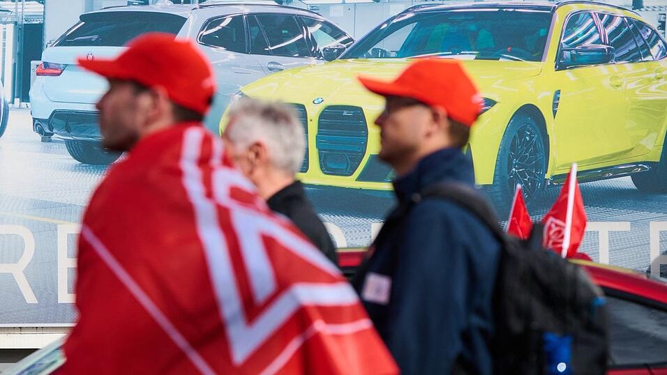 In München wurde bei BMW demonstriert. In München wurde bei BMW demonstriert.