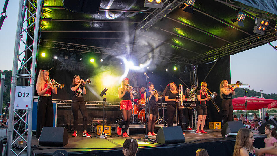 'Donau in Flammen' fand heuer zum 20. Mal in Vilshofen statt.