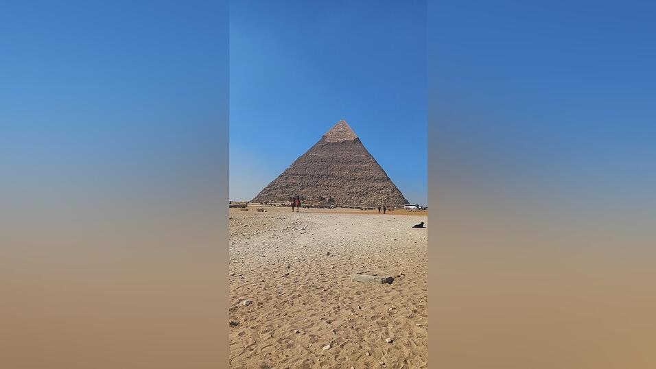 Die faszinierenden Pyramiden von Gizeh.