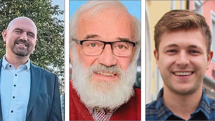Sebastian Rembeck, (v.l.), Josef Harrer und Mathias Plechinger werden dem nächsten Landauer Stadtrat nicht mehr angehören Sebastian Rembeck, (v.l.), Josef Harrer und Mathias Plechinger werden dem nächsten Landauer Stadtrat nicht mehr angehören