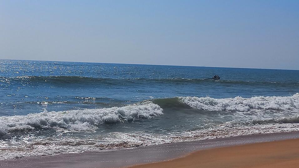 Die Stadt Galle liegt direkt an der Küste. Hier kann man es am Strand gut aushalten.