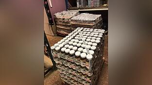 Die Behörde kann über 2.000 Nutella-Gläser nicht einfach so entsorgen.