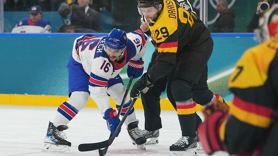 Deutschlands Kapitän Leon Draisaitl wurde von seinen Gegenspielern verhöhnt. Deutschlands Kapitän Leon Draisaitl wurde von seinen Gegenspielern verhöhnt.
