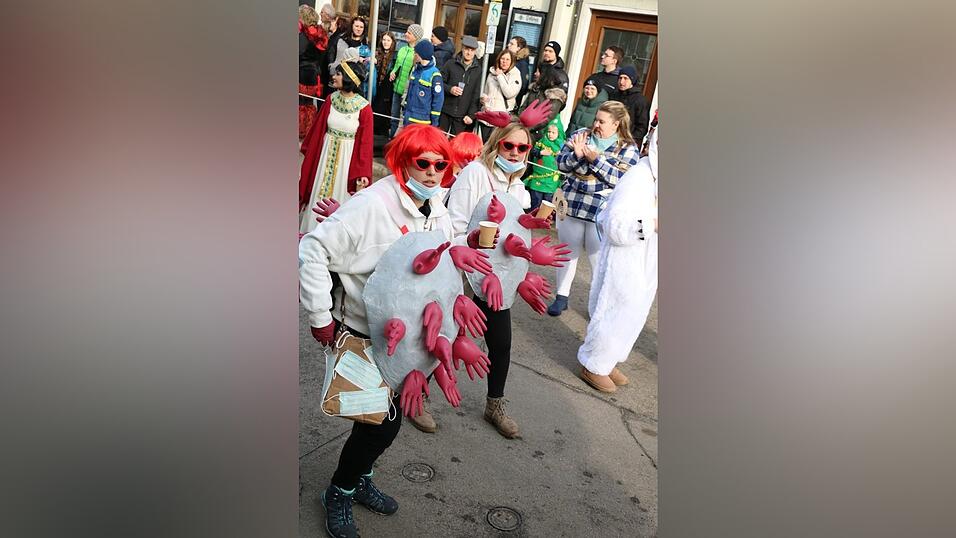 Beim Bogener Faschingsumzug war einiges geboten.