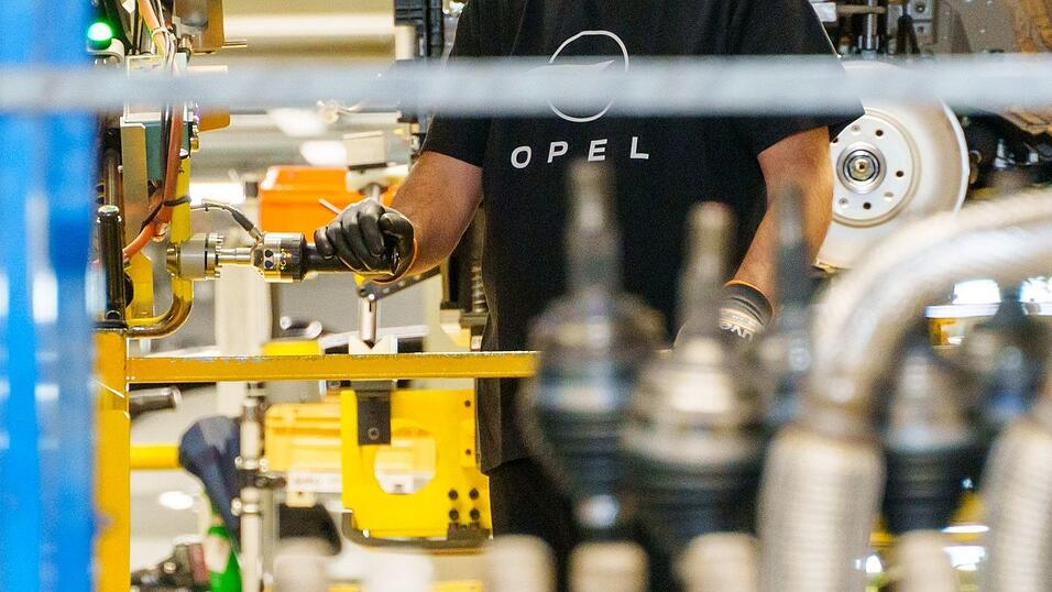 Opel baut am Stammsitz R&uuml;sselsheim den Astra.