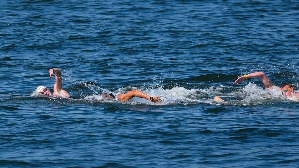 Florian Wellbrock hat seinen zweiten WM-Titel im Freiwasser in Singapur gewonnen. Florian Wellbrock hat seinen zweiten WM-Titel im Freiwasser in Singapur gewonnen.