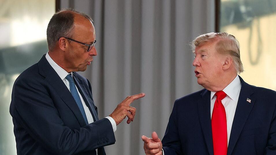 Trump warf Deutschland jüngst wieder zu niedrige Verteidigungsausgaben vor: Kanzler Merz erwiderte, Deutschland verdoppele gerade seinen Verteidigungsetat innerhalb vier Jahren. (Archivbild) Trump warf Deutschland jüngst wieder zu niedrige Verteidigungsausgaben vor: Kanzler Merz erwiderte, Deutschland verdoppele gerade seinen Verteidigungsetat innerhalb vier Jahren. (Archivbild)