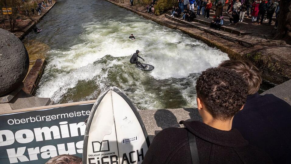 Im Sommer soll die Welle wieder freigegeben werden, hat Neu-OB Krause versprochen.