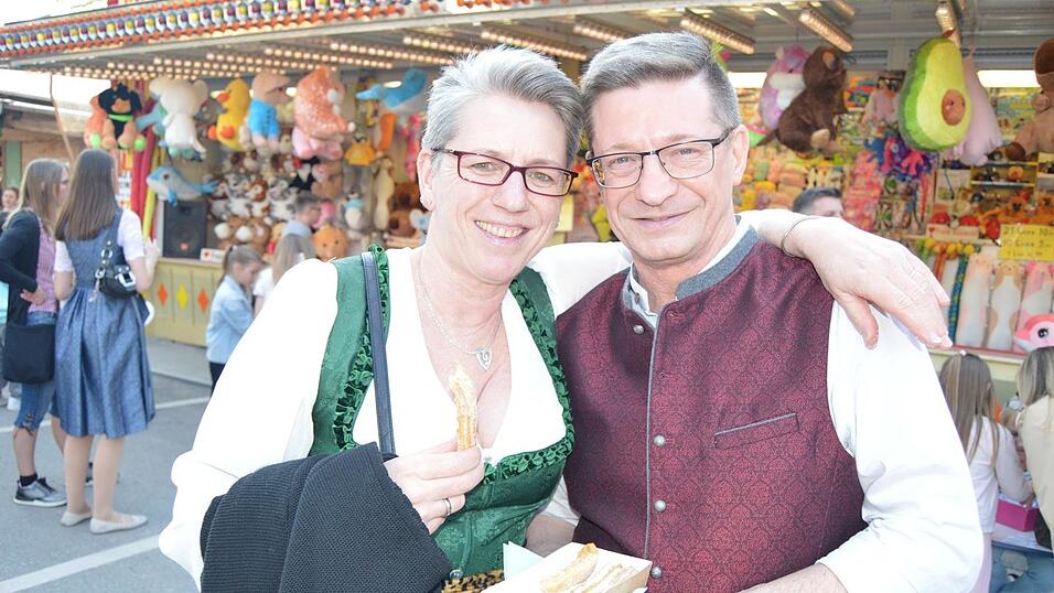 Viele Landshuter feierten am Freitag auf der Dult.&nbsp;