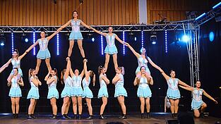 Bestens gerüstet für die kommenden Auftritte zeigte sich auch die A-Gruppe der Formation Girls aus Mirskofen.