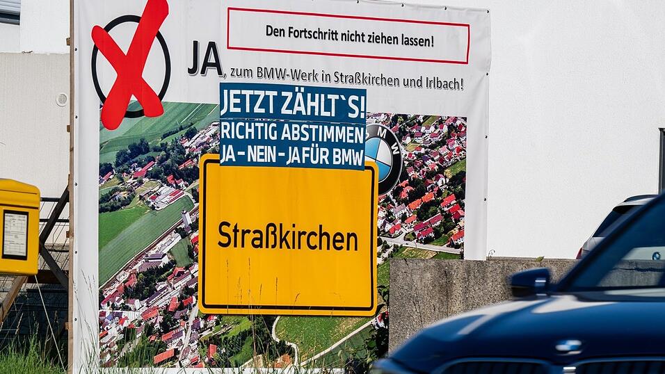 &Uuml;ber die Ansiedlung eines BMW-Werks in Stra&szlig;kirchen (Kreis Straubing-Bogen) haben vor zwei Jahren die B&uuml;rger abgestimmt.