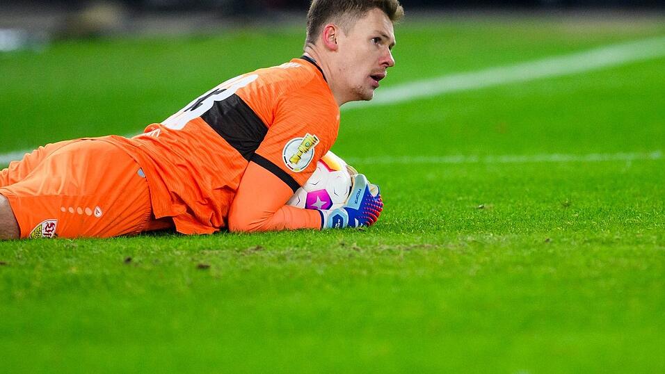 Will ins  Bayern-Tor: Stuttgarts Alexander Nübel Will ins  Bayern-Tor: Stuttgarts Alexander Nübel