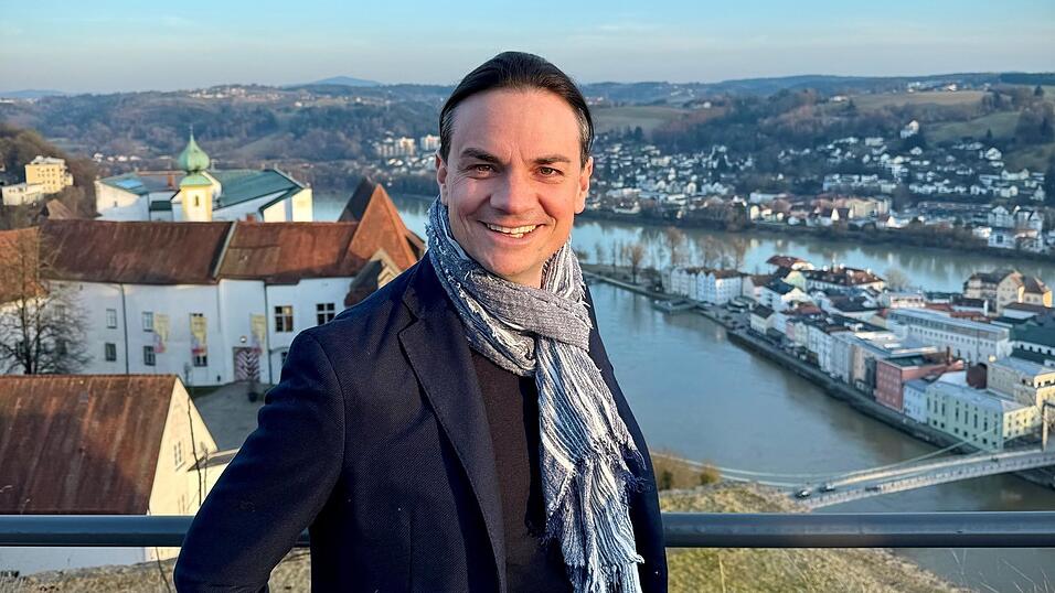 Sebastian Frankenberger in Passau - hier ist er f&uuml;r die FDP in den Stadtrat gew&auml;hlt worden.