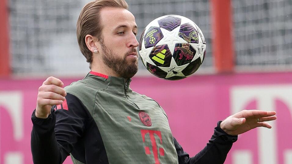 Beim Abschlusstraining in M&uuml;nchen war Harry Kane dabei.