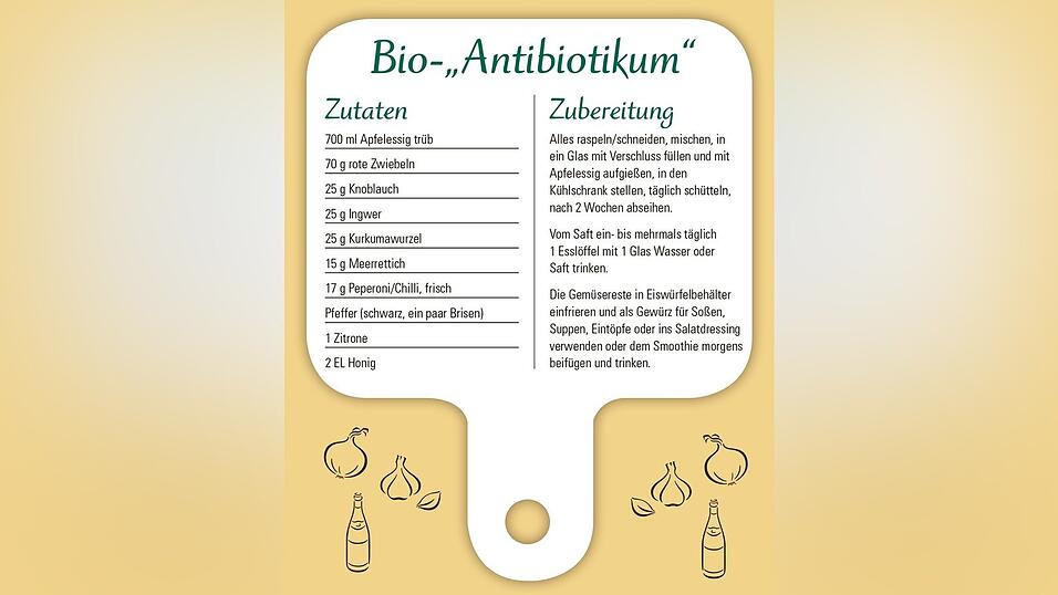 Das Rezept der Kneippvereins-Vorsitzenden Inge Nirschl f&uuml;r ein Bio-'Antibiotikum'