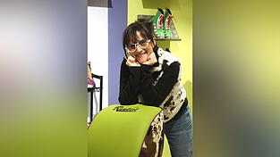 Bei Raubirl Hinter der Grieb geht es farbenfroh zu mit Christine Wallinger.