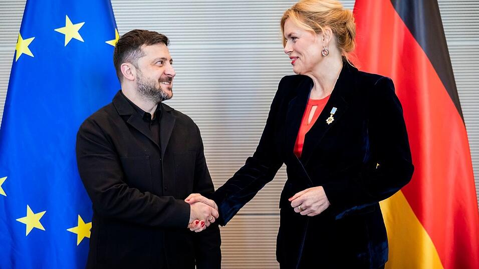 Im Dezember empfing Kl&ouml;ckner den ukrainischen Pr&auml;sidenten im Bundestag. (Archivbild)
