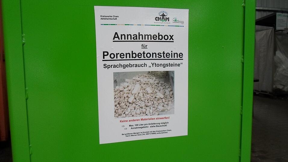 Ab sofort gibt es f&uuml;r Porenbetonsteine eine eigene Erfassung.