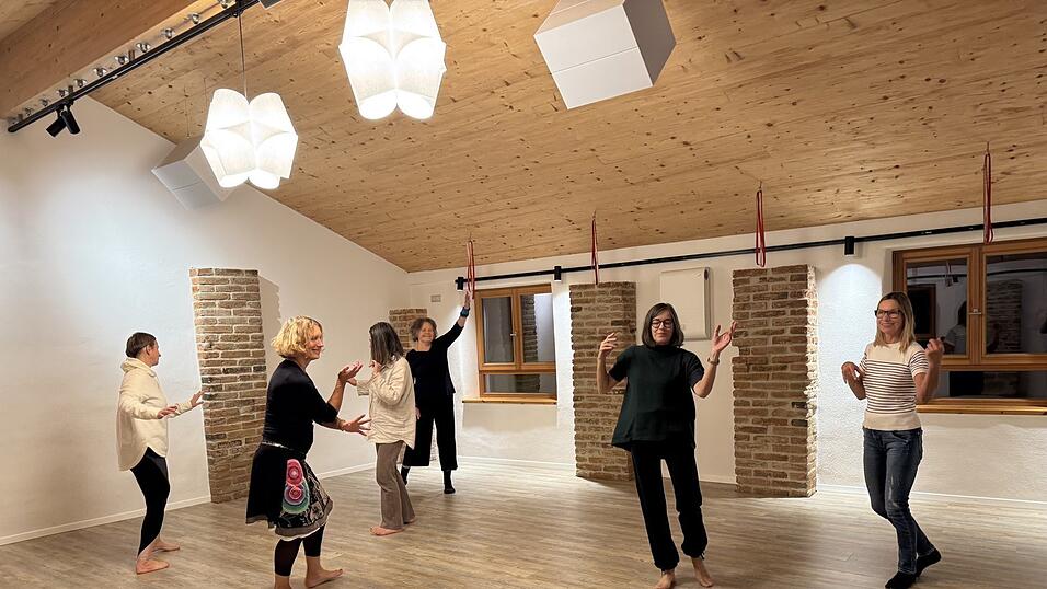 Jeder kann sich bewegen, wie er m&ouml;chte. Eine vorgegebene Choreographie gibt es nicht.