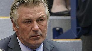 US-Schauspieler Alec Baldwin als Zuschauer bei den US Open.