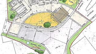 In diesem Entwurf für den neuen Dorfplatz stecken jede Menge Ideen der Bürger. Der Marktrat fasste jetzt den Grundsatzbeschluss für die weiteren Planungen und einen Baubeginn Anfang des nächsten Jahres.